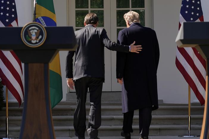How Trump and Brazil's Bolsonaro align, both personally and politically