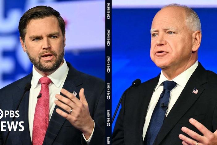 WATCH: Key moments from the Walz-Vance debate