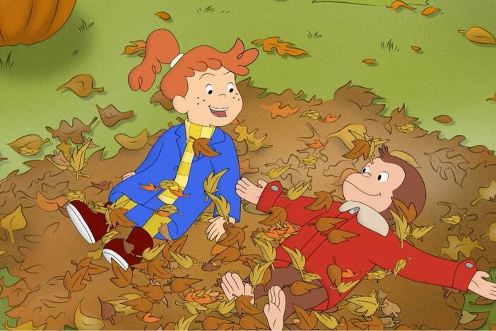 George worries his fall camping trip may be canceled!/George visits the Botanical Garden!