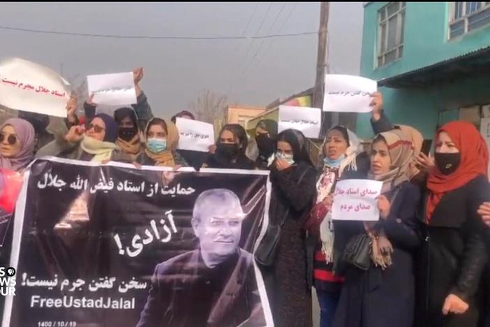 Despite brutal repression, Afghan women demand the right to go to school and work