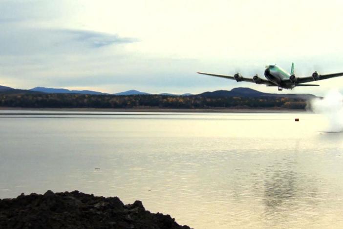 Experts recreate the bold feat of "dambuster" pilots who used bouncing bombs.