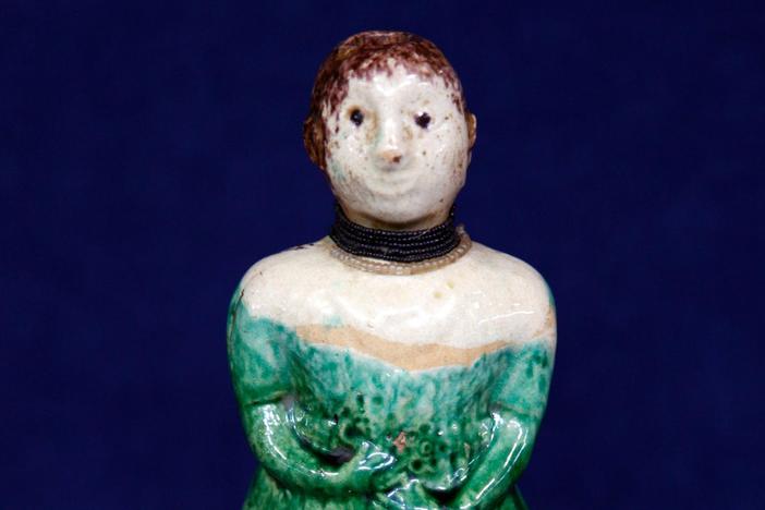 Appraisal: North Carolina Moravian Flask, ca. 1815, from Myrtle Beach Hour 1.