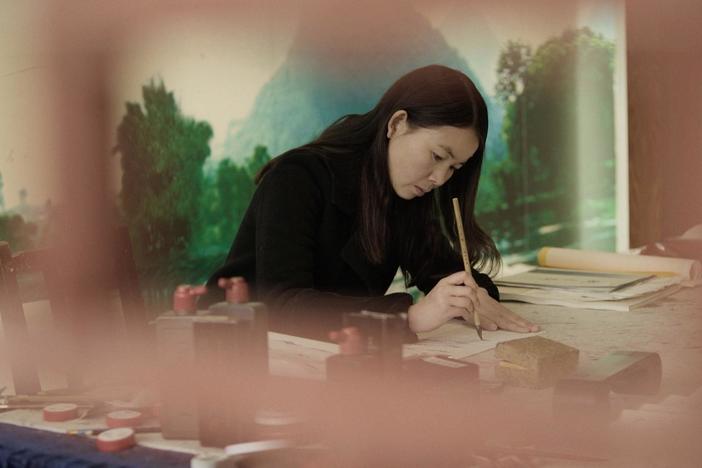 Modern women in China keep alive the tradition of Nüshu, a secret written language.