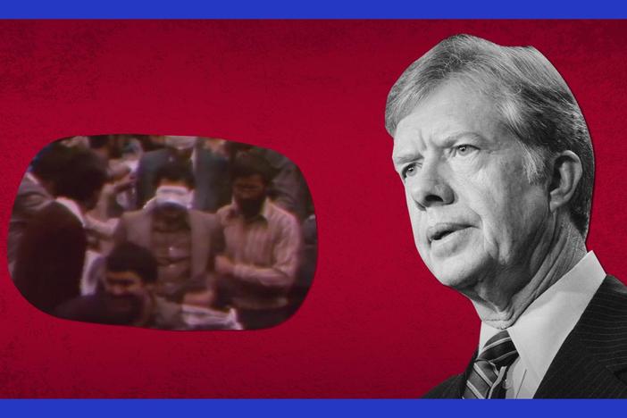 With the Iran hostage crisis, President Carter faced one of the biggest challenges.