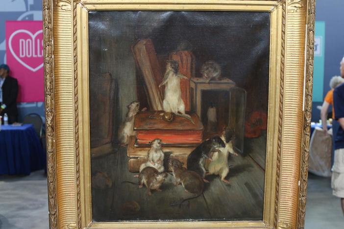 Appraisal: Philibert-Léon Couturier Oil Painting, ca. 1875, from Somethings Wild.