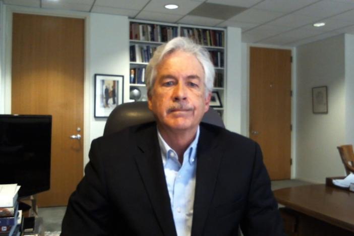Former Deputy Secretary of State William Burns joins the program.