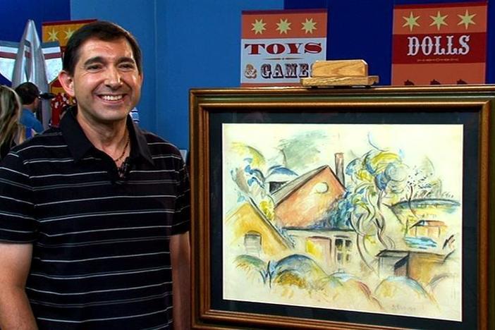 More from Frank, the owner of a Preston Dickson watercolor appraised in Atlanta.