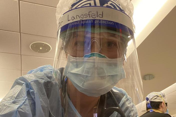 Revisiting a doctor on the front line of the pandemic