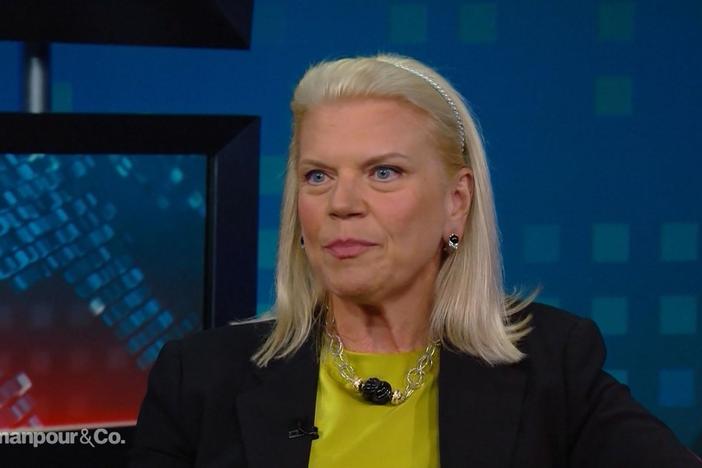 Walter Isaacson interviews CEO of IBM, Ginni Rometty.