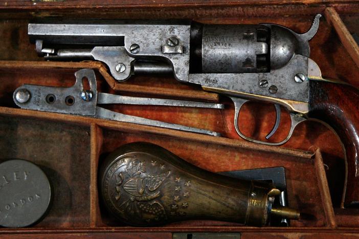 Appraisal: Colt Model 1849 Pocket Revolver with Accessories, from Spokane Hour 1.