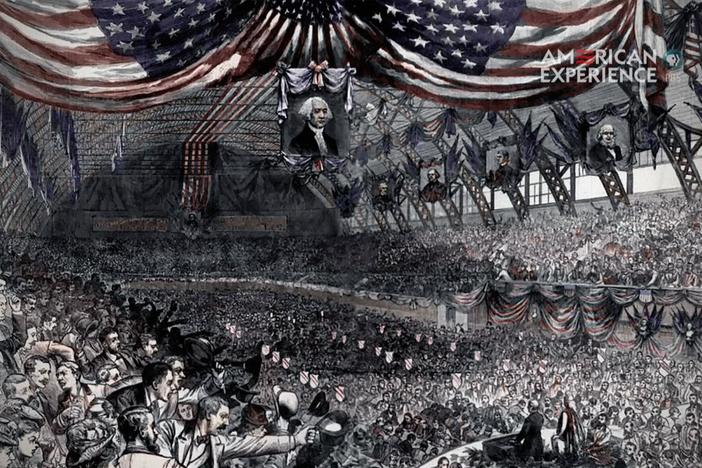 In 1880 the Republican party was divided into two warring factions. 