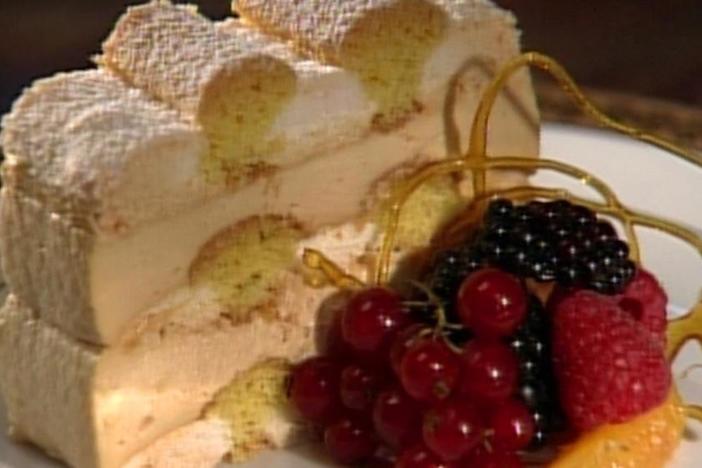Chef Markus Farbinger bakes the traditional Austrian dessert, Vienne Cardinal Slice.
