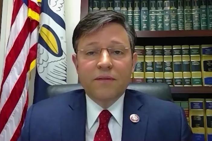 Rep. Mike Johnson joins the program.
