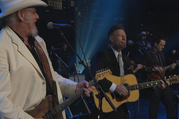 Asleep At The Wheel performs "Blues For Dixie"  with Lyle Lovett