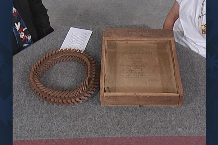 Appraisal: Civil War Prisoner Art, from Vintage Tulsa.