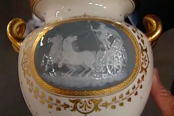 Appraisal: Minton Pâte-Sur-Pâte Vase, ca. 1900