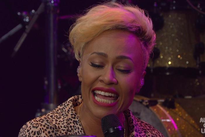 British sensation Emeli Sandè performs.