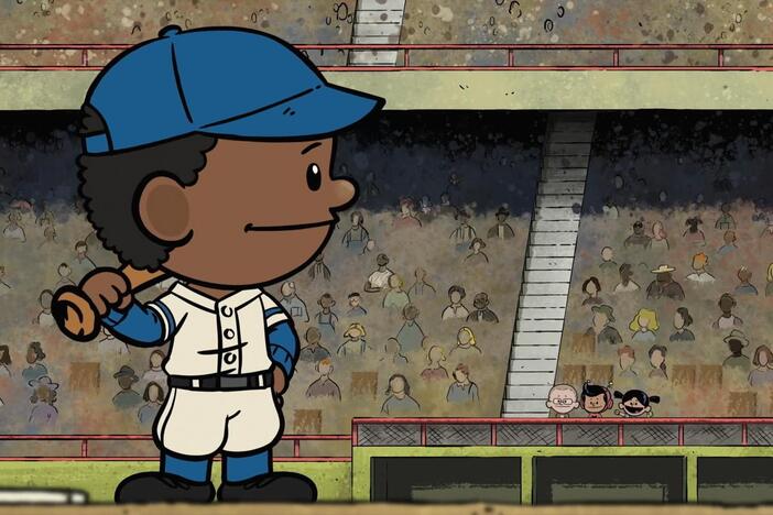 Jackie Robinson shows Xavier that when something isn’t right, it takes courage to change it.