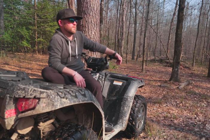 Justin Moore shows us the land he grew up on and remembers his grandfather.
