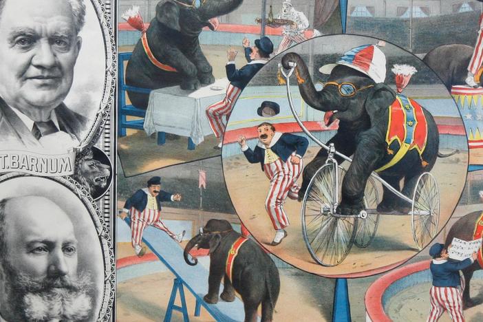 Appraisal: Barnum & Bailey Circus Poster, ca. 1896, from Baltimore Hour 1.