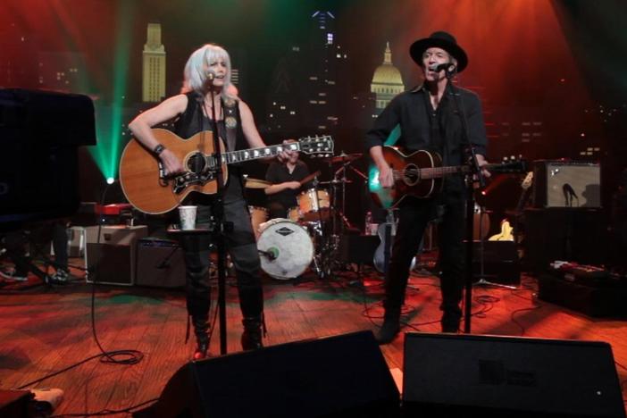 Go behind the scenes at ACL TV with Emmylou Harris & Rodney Crowell.