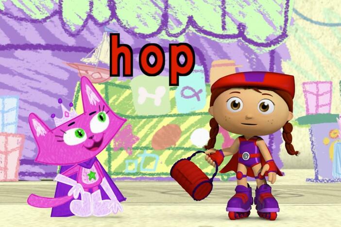 Alpha Pig & Dyna-Bunny work together to find a clue.