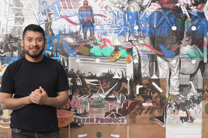 A Brief But Spectacular take on painting the people who feed America