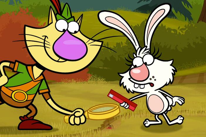 Nature Cat, Hal and Daisy need to find The Li'l Mouse Trail.