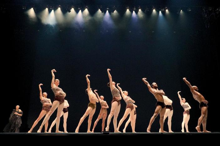 Alonzo King LINES Ballet performs the elegant piece Deep River.