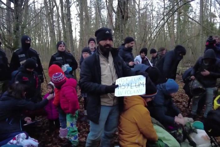 An Afghan man’s struggle to find refuge in Poland after escaping the Taliban