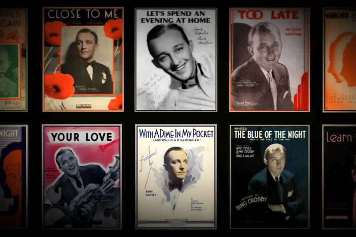 Bing Crosby recorded thousands of songs during the height of his career.
