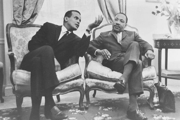 Harry Belafonte, remembers how they met MLK and what made him so special.