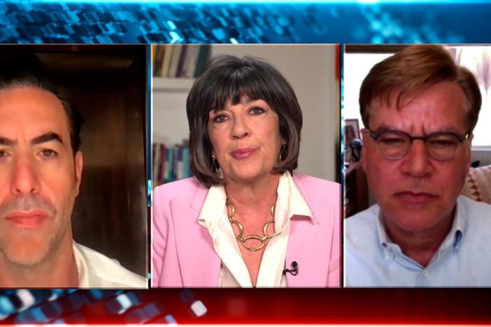 Sacha Baron Cohen and Aaron Sorkin join the show.