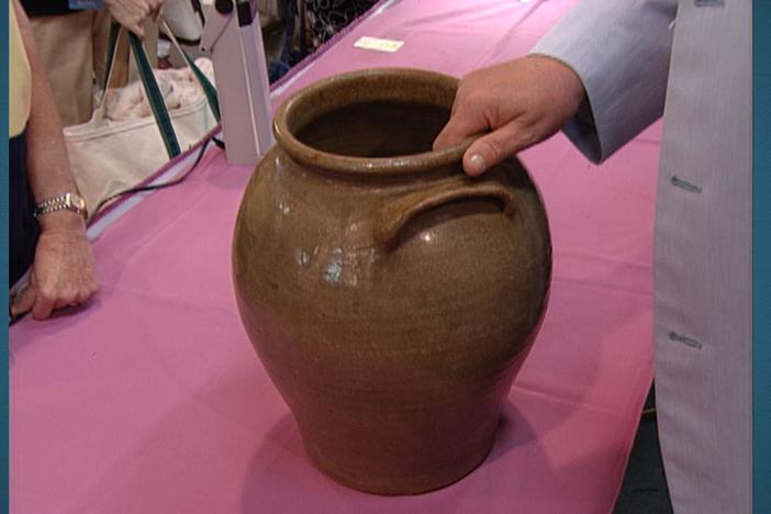 Appraisal: 1840 David Drake Pot, from Our 50 States Hour 2.
