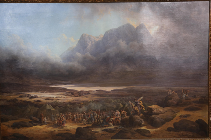 Appraisal: 1866 Otto Georgi Oil Painting