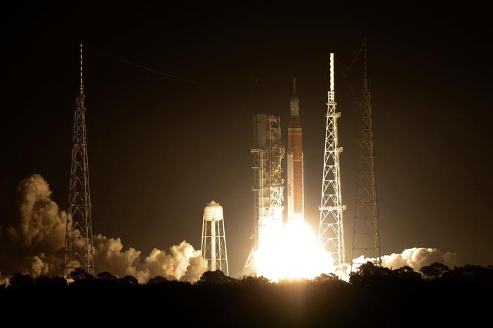 NASA's Artemis rocket finally lifts off after political, financial, technical delays