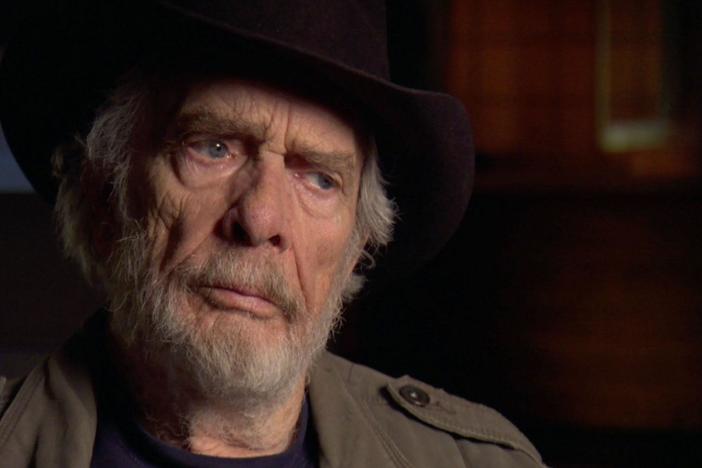 The late Merle Haggard discusses his  songwriting and other artists discuss his impact.