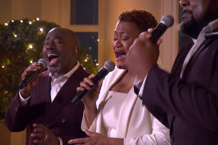 Voices of Service perform "Choke" at The White House.