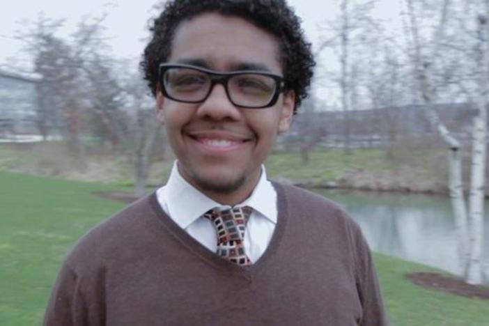 A profile of Tariq Meyers, one of the 40 student freedom riders.