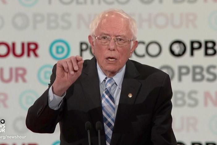 WATCH: Sanders says climate change will hurt people of color the most