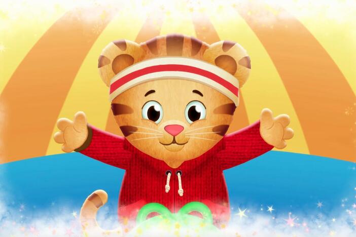 Daniel imagines he is in a bouncy world where he can bounce all day in all kinds of ways!