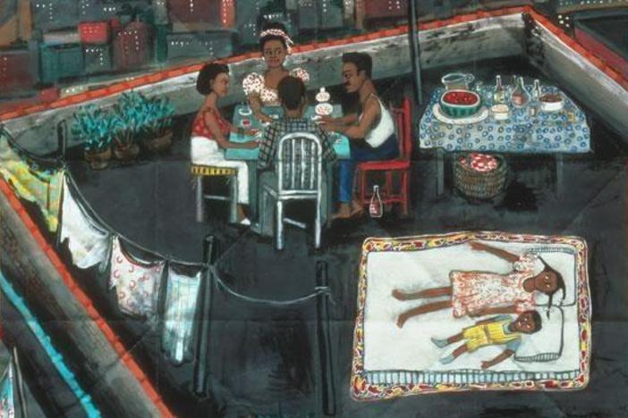 Artist Faith Ringgold talks about her writing process and "Tar Beach".