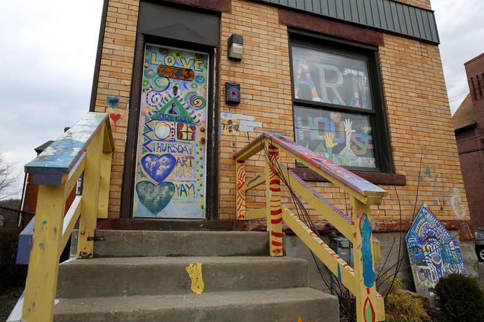 The curators visit Pittsburgh artist Vanessa German and learn about her sculpting process.