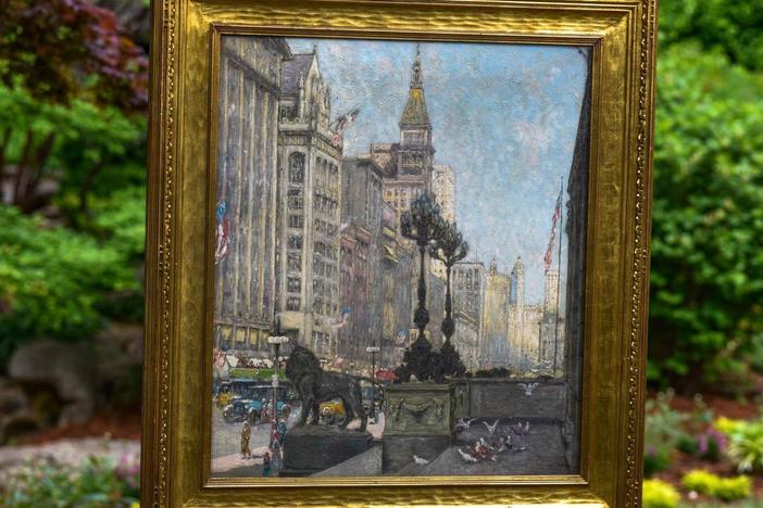Appraisal: 1927 William Clusmann Oil