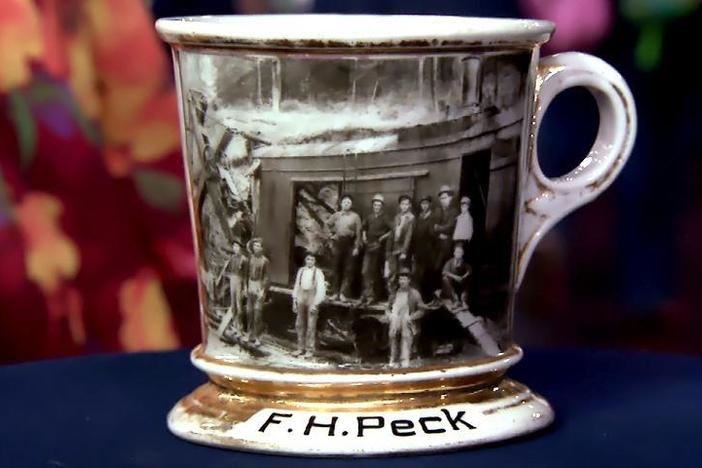 Panama Canal Occupational Shaving Mug, ca. 1910 from El Paso Hour 3.