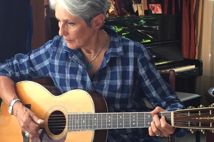 Joan Baez speaks about activism, her trip to Hanoi & the guitar as an instrument of change