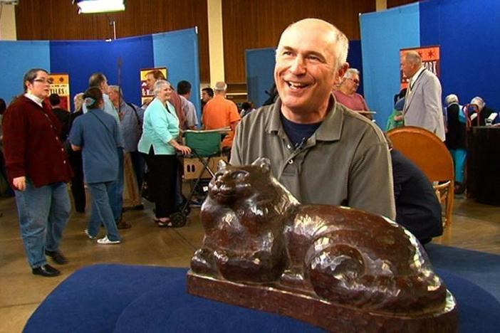 Hear what Glen, owner of the William Zorach cat carving, had to say after his appraisal!