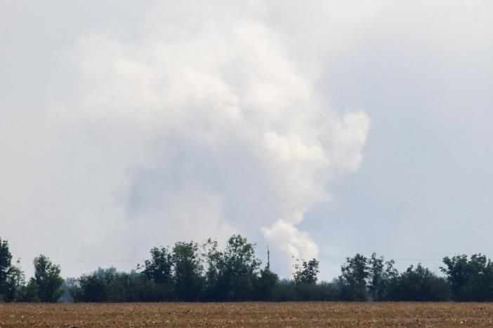 Explosions hit Russian-annexed Crimea as Ukraine vows to retake territory