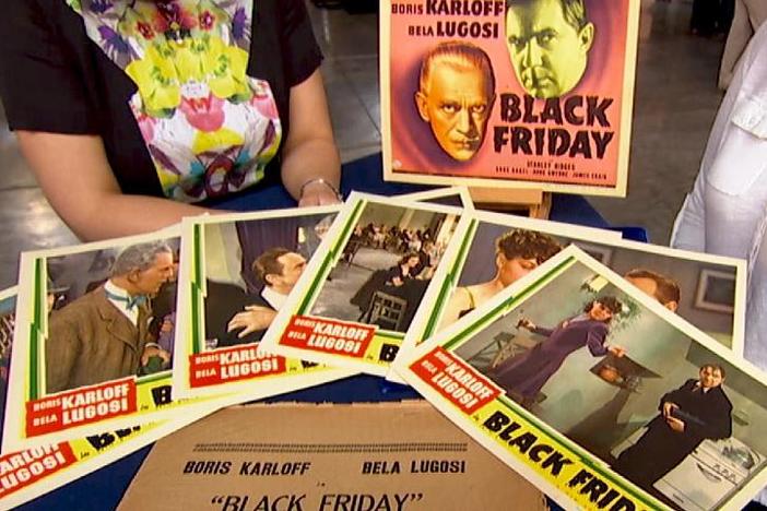 Appraisal: 1940 "Black Friday" Lobby Cards, from Baton Rouge Hour 1.