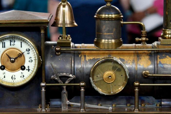 Appraisal: French Industrial Clock, ca. 1890, from Biloxi Hour 3